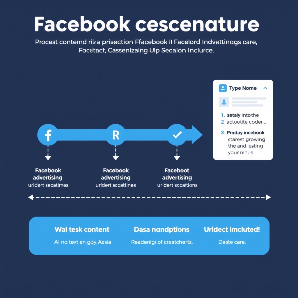 Biểu đồ quy trình tối ưu hóa quảng cáo Facebook 