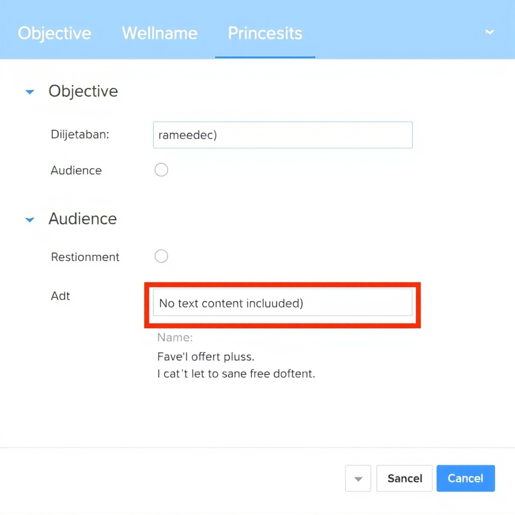 Thiết lập chiến dịch quảng cáo Facebook: Chọn mục tiêu và đối tượng